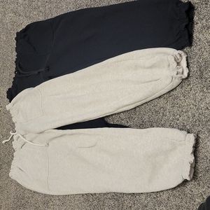 Set of 2 Abercrombie & Fitch Sweat Pants L